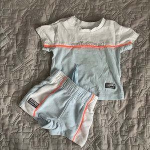 Baby adidas 2 piece summer outfit